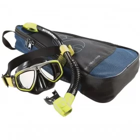 Set snorkeling Scubapro ZOOM EVO Black Galben 02